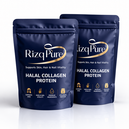 RizqPure Halal Collagen Protein - 2 Pack